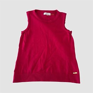 calvin klein knit shell sleeveless tank - size petite small